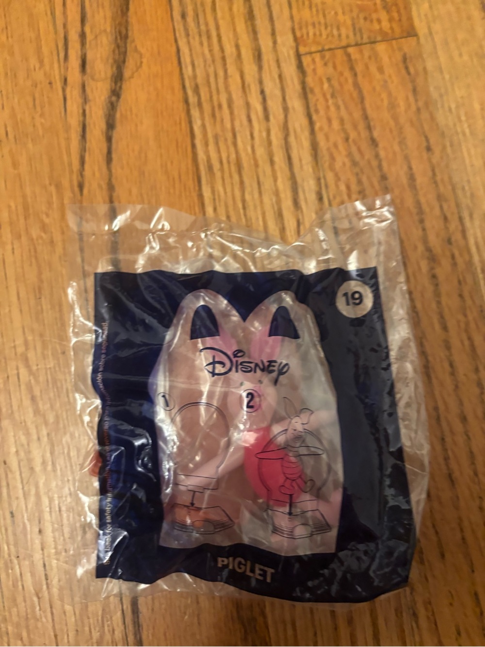 MCDONALD’S DISNEY WORLD PIGLET 2021 HAPPY MEAL TOY 50TH ANNIVERSARY #19 NEW